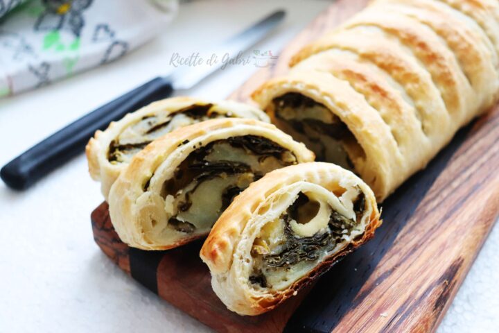 torta salata broccoli patate e provola ricetta con foglie scarti di broccoli e cavolfiore