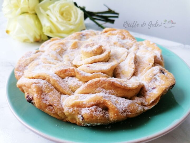 crostata rosa ripiena di nutella ricetta facile senza burro frolla rose di gabri