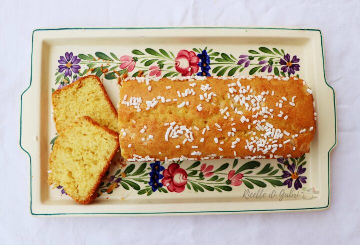 plumcake all acqua senza burro ricetta facile soffice per giorni gabri