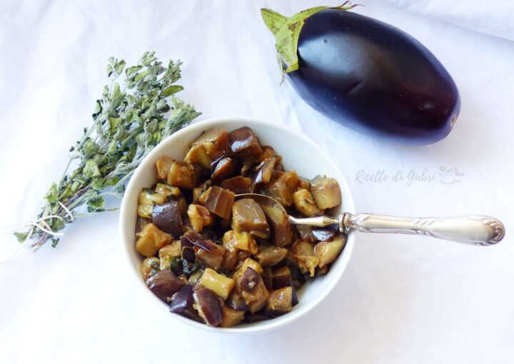 ricetta melanzane saporite padella mentuccia leggere facile veloce di gabri