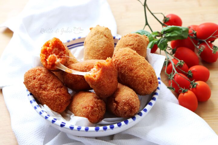 ricetta suppli al pomodoro risotto riso gabri ricetta facile veloce sfizi