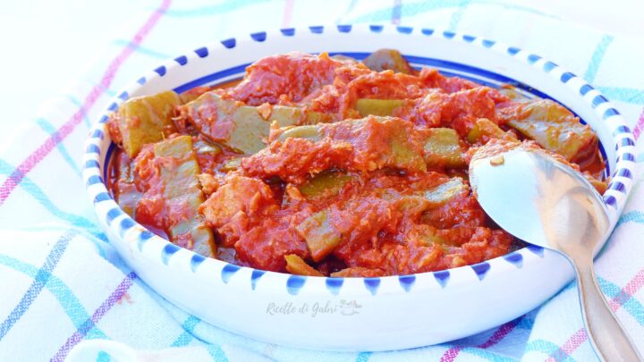 taccole al pomodoro senza lessare fagioli piattoni ricette facili veloci gabri contorni