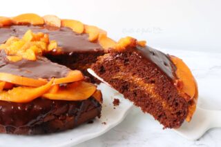 torta cioccolato e albicocche cotta in padella ricetta facile gabri dolci senza forno