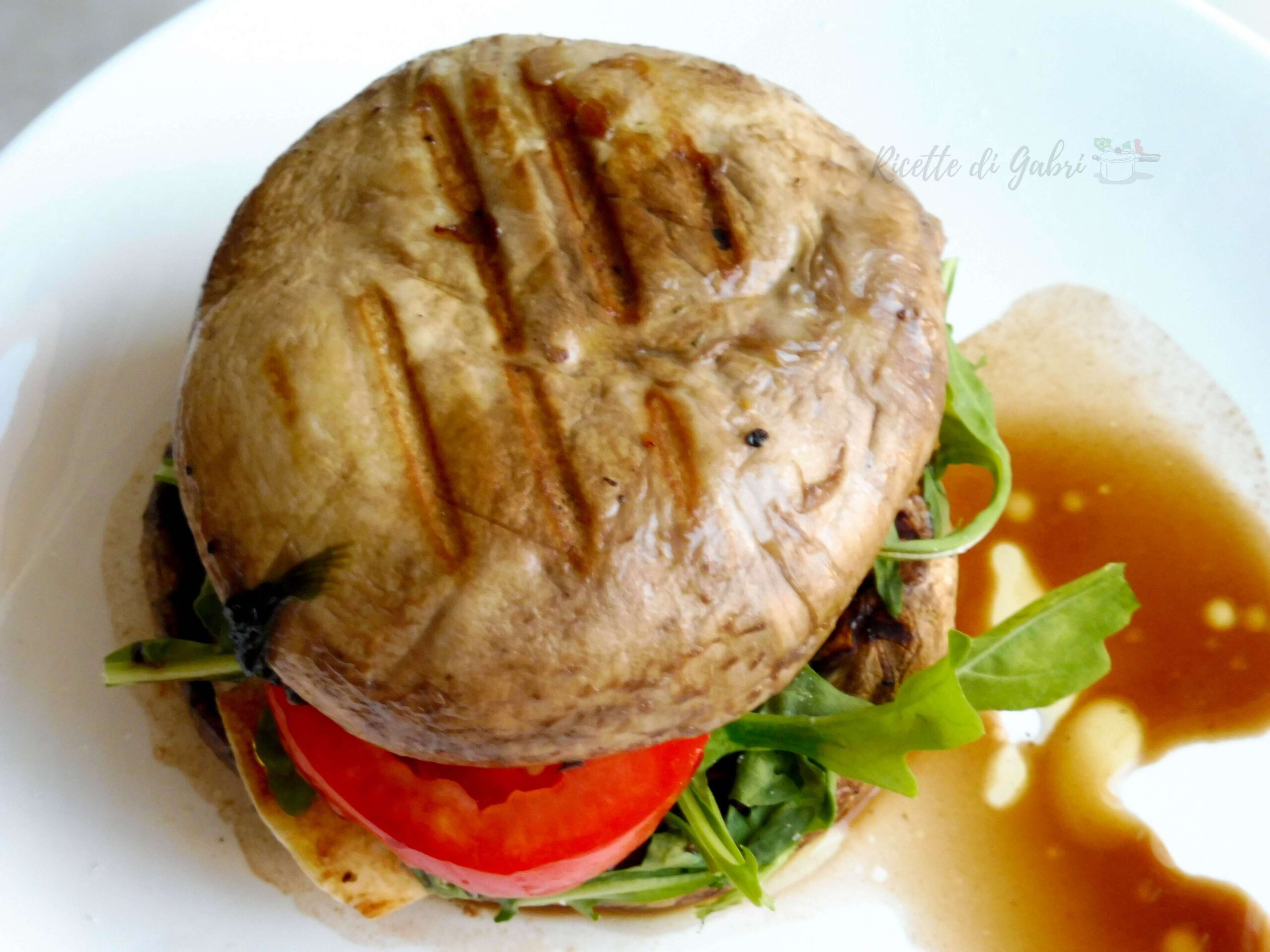 panino vegano panino di funghi champignon ricetta facile veloce di gabri
