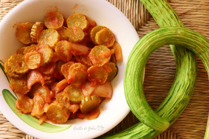 ricetta cetrioli serpente cotti in padella facile veloce gabri