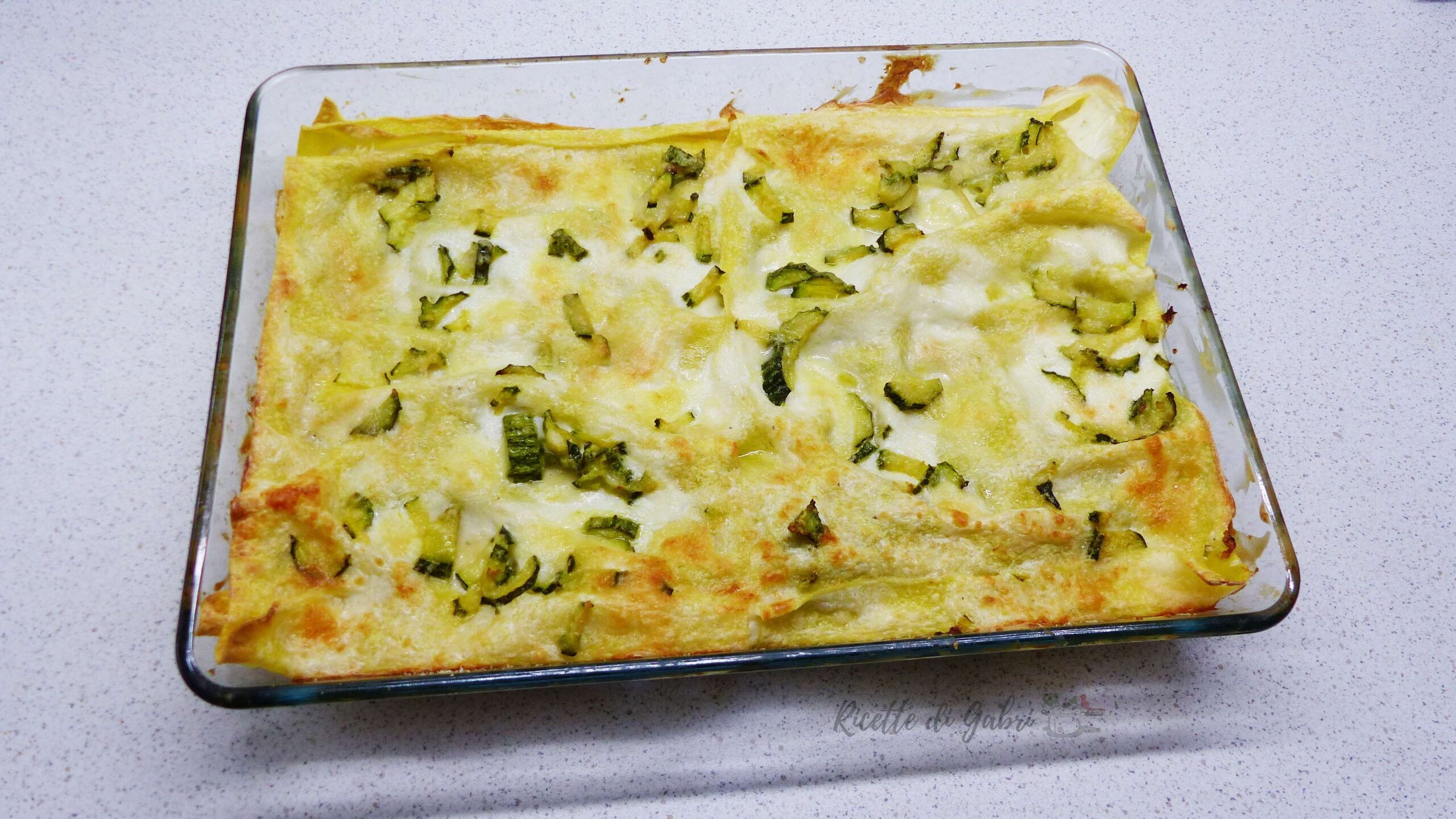 lasagne bianche di zucchine ricetta semplice facile e veloce di gabri