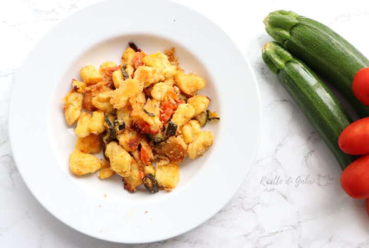 gnocchi di patate e zucchine al forno ricetta facile gabri