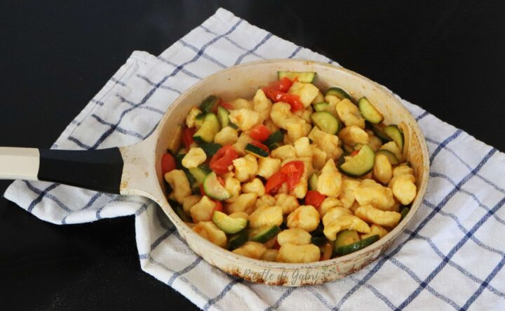 gnocchi di patate e zucchine in padella o al forno