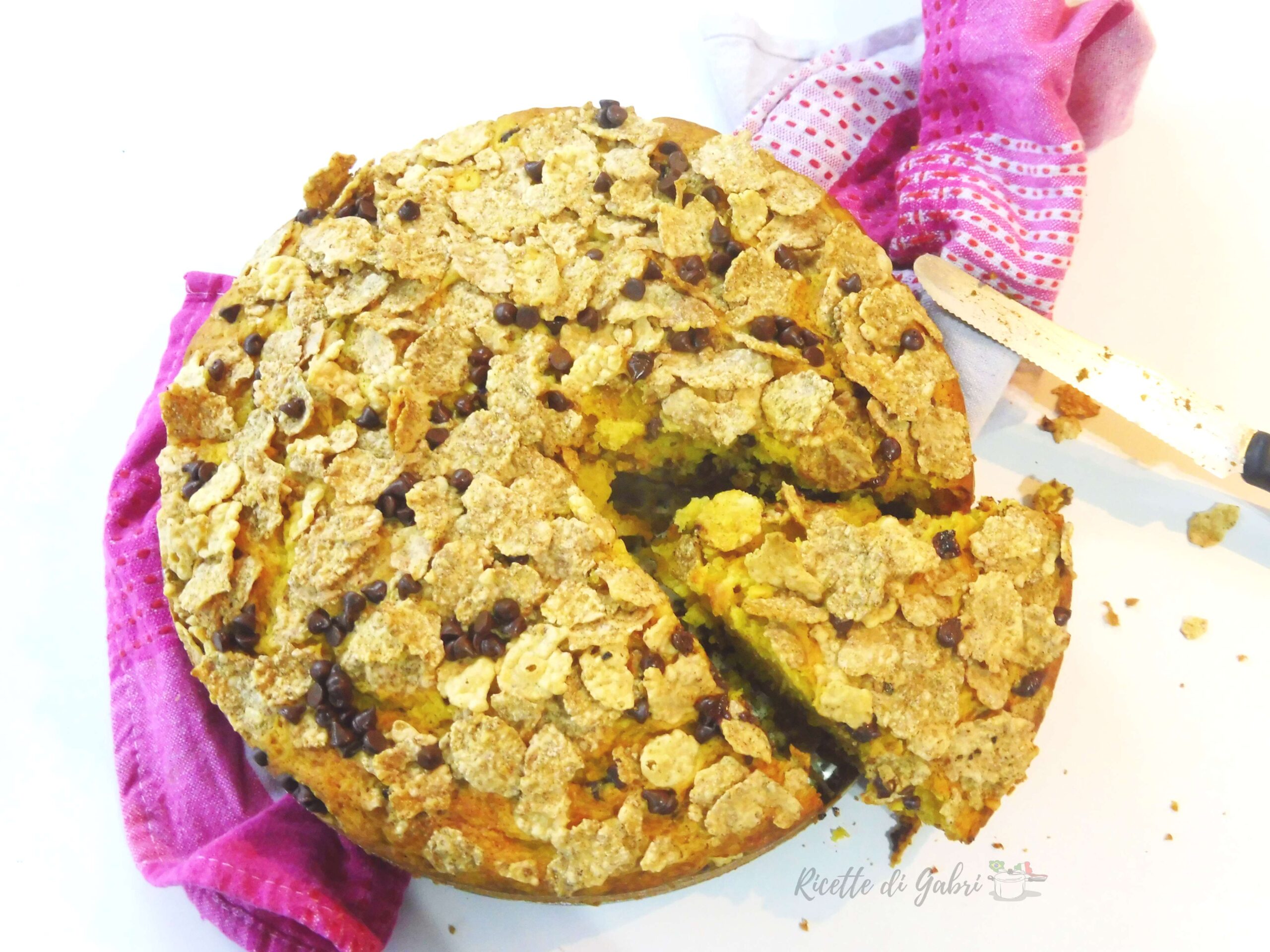 torta soffice alla zucca senza latte ne burro ricetta facile di gabri