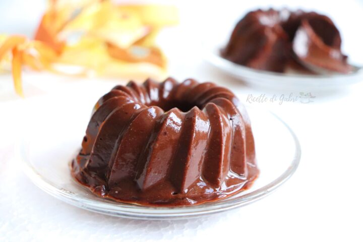 budino di cachi e cacao budino al cioccolato senza latte ne uova vegan ricetta facile di gabri