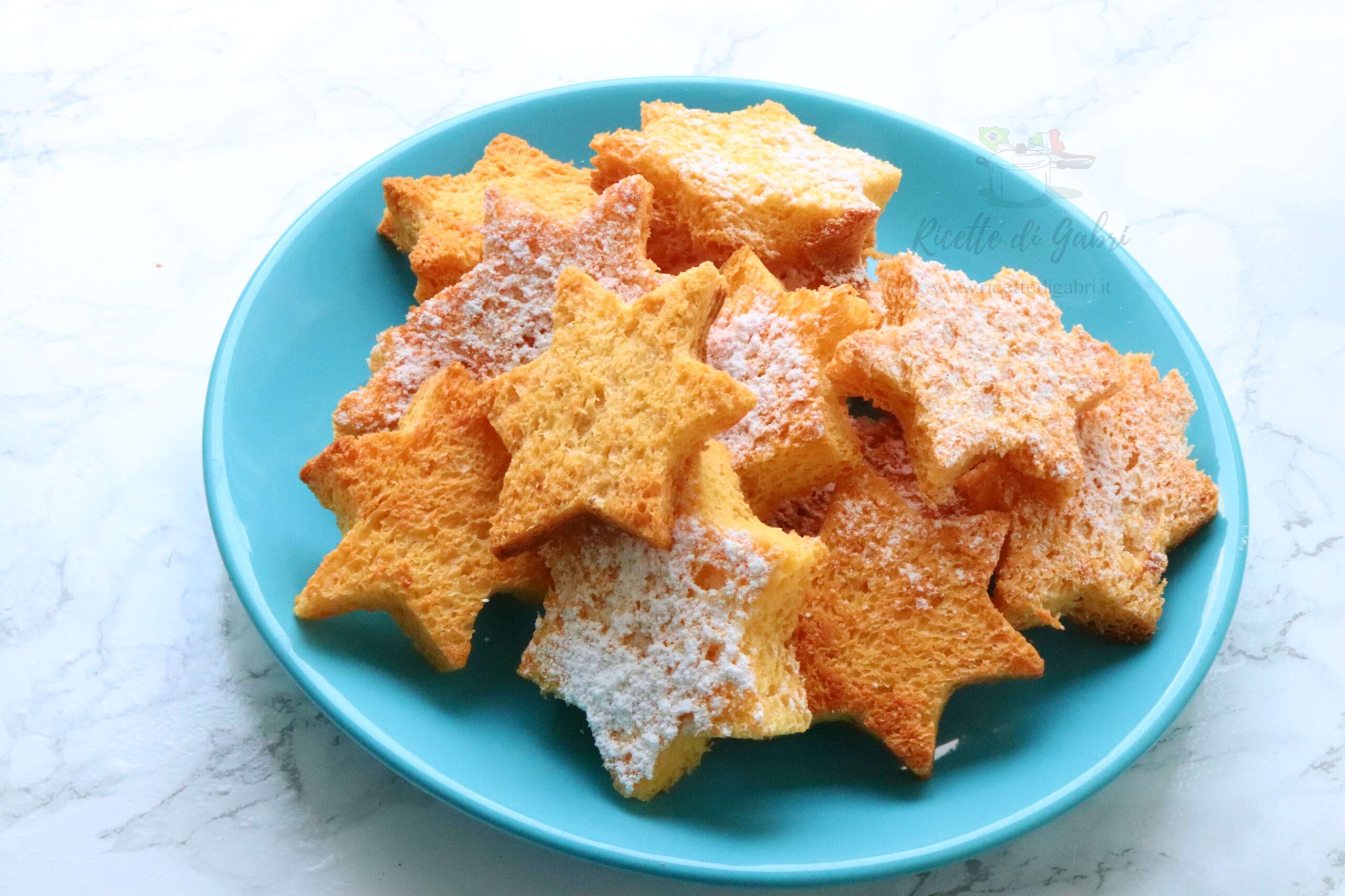 biscotti di pandoro panettone ricetta facile veloce riciclare avanzi delle feste natale gabri