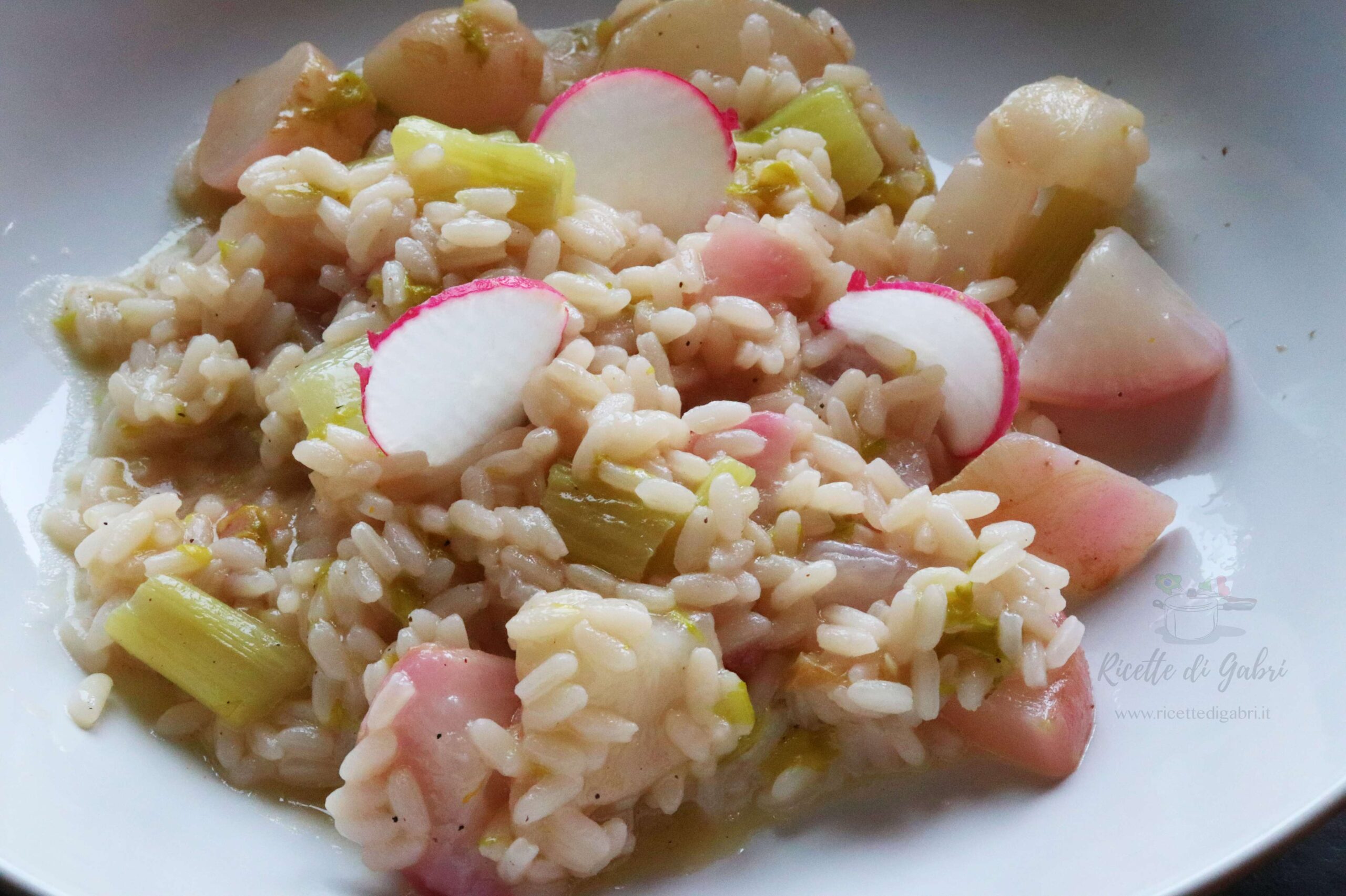minestra di riso e ravanelli ricetta dimagrire depurativa facile gabri zuppa vellutata
