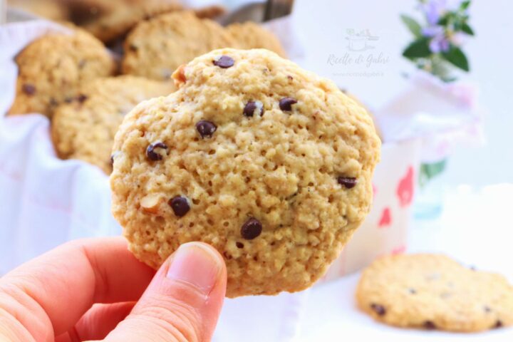 ricetta biscotti all avena semplici croccanti senza burro ricetta facile e veloce di gabri