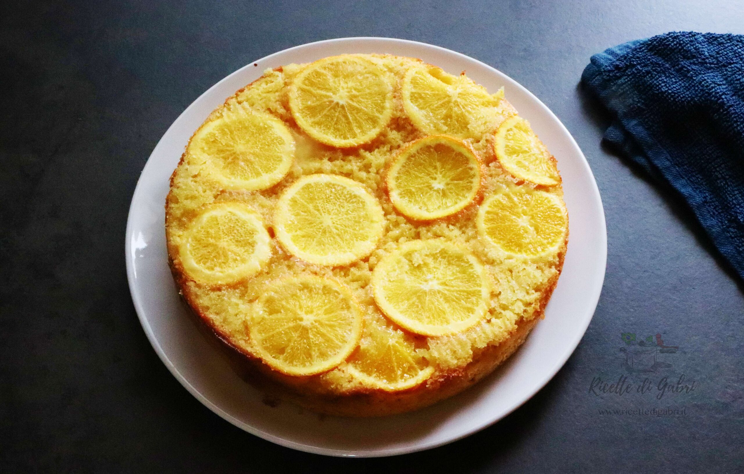 ricetta torta rovesciata all arancia ricetta facile soffice veloce di gabri
