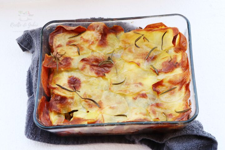 ricetta verdure al forno in crosta di patate croccanti ricetta facile gabri