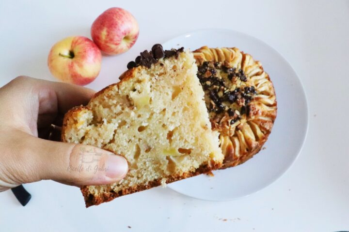 ricetta torta di mele facile e soffice senza burro con un uovo girasole torta di gabri