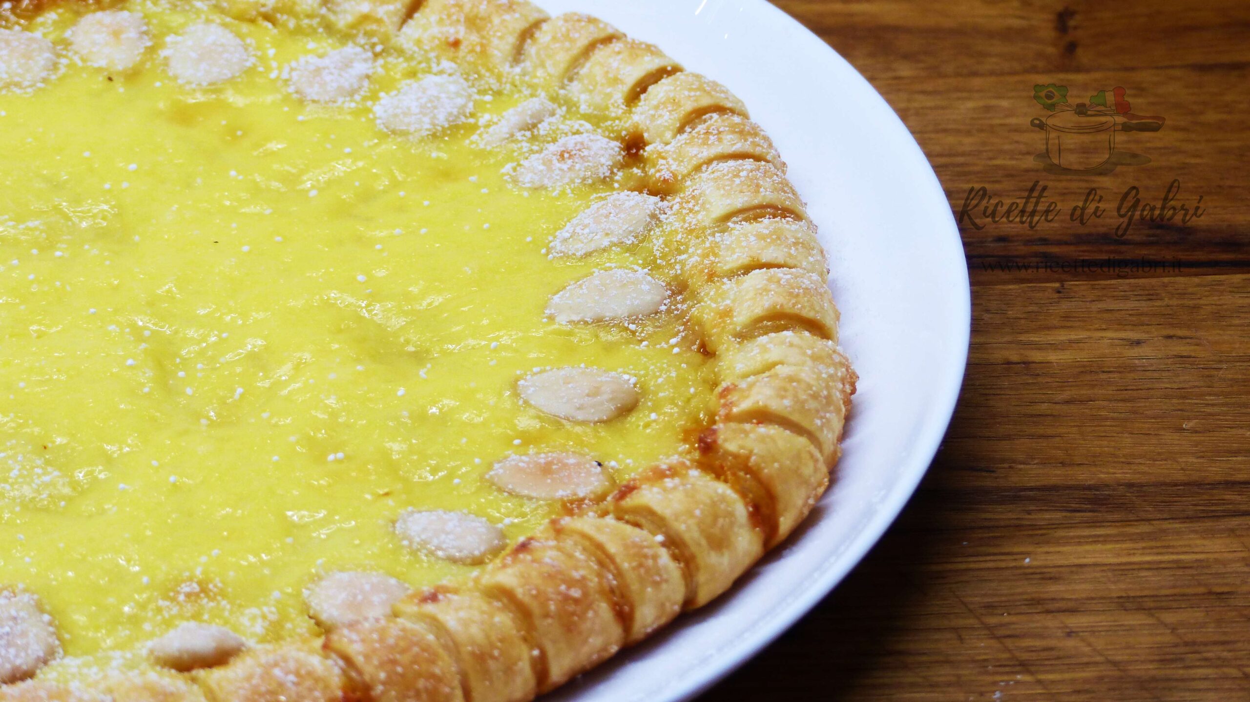 torta dolce di pasta sfoglia avanzi crema polenta ricetta facile di gabri riciclare polenta dolce