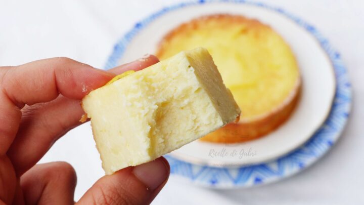 ricetta dolce torta di ricotta cremosa senza farina ricotta e limone rosilde cake gabri ricetta facile veloce