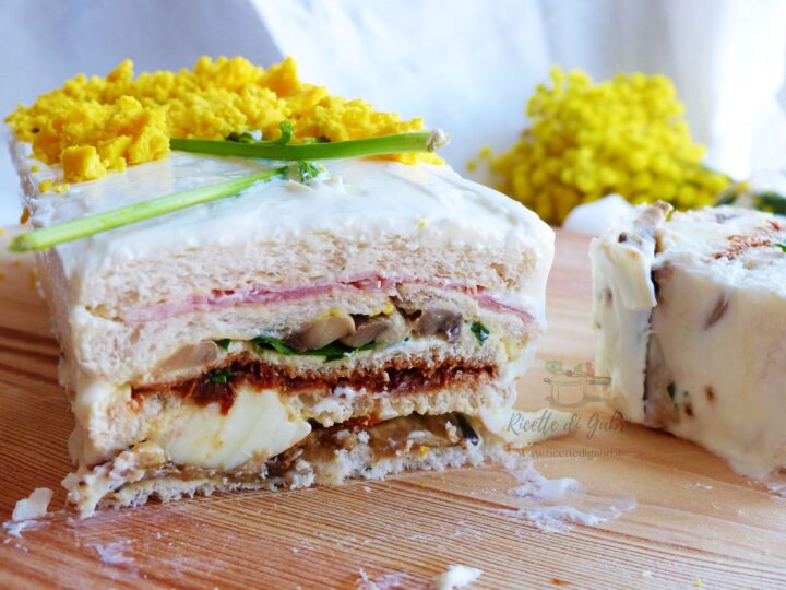ricetta torta fredda tramezzino mimosa salata di gabri ricetta facile e veloce