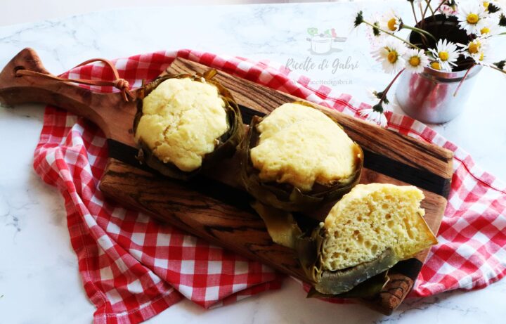 carciofi ripieni di torta al formaggio ricetta di pasqua facile veloce carciofi cake di gabri pasquetta picnic ricette