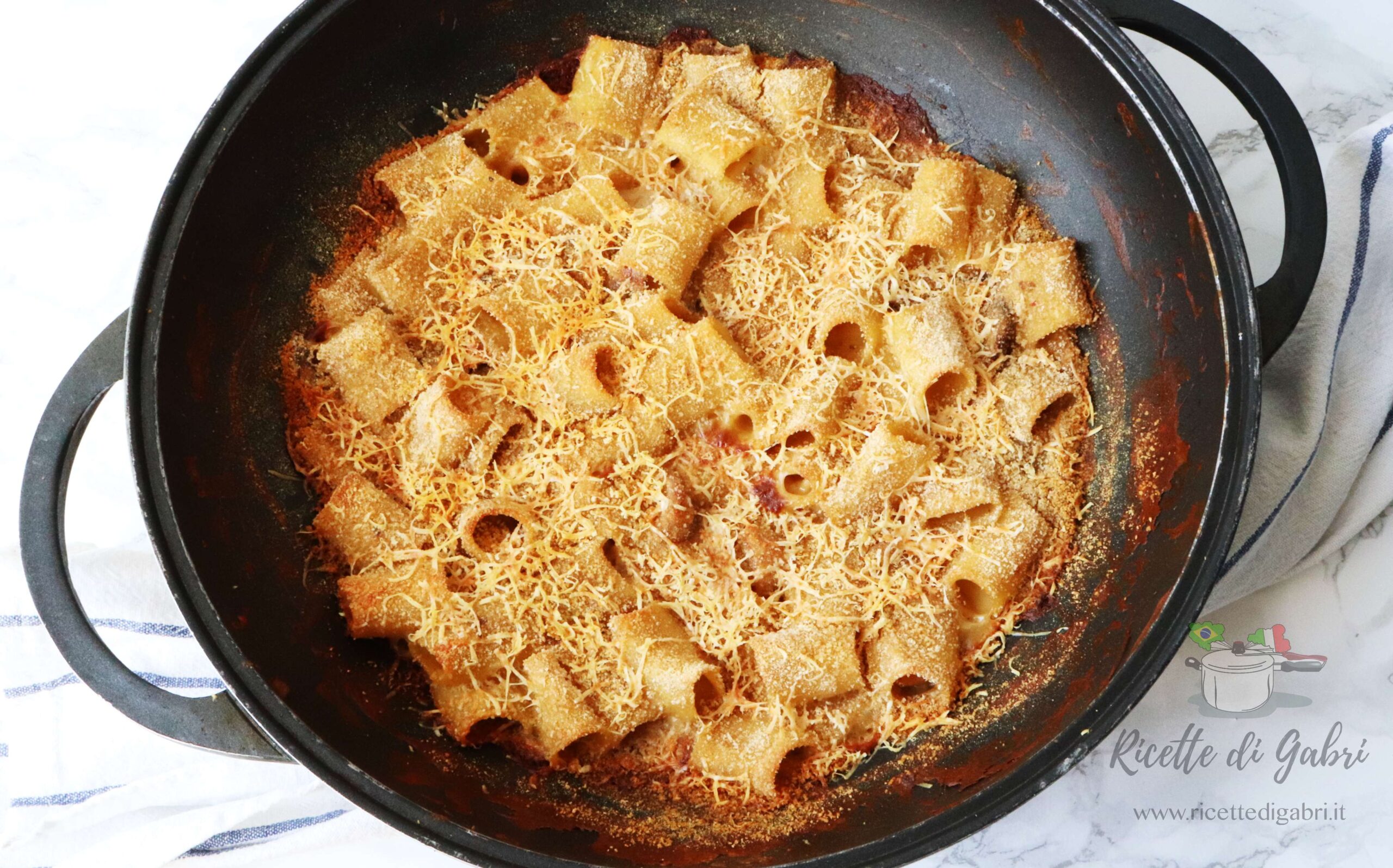 pasta al forno con funghi porcini surgelati ricetta facile veloce di gabri