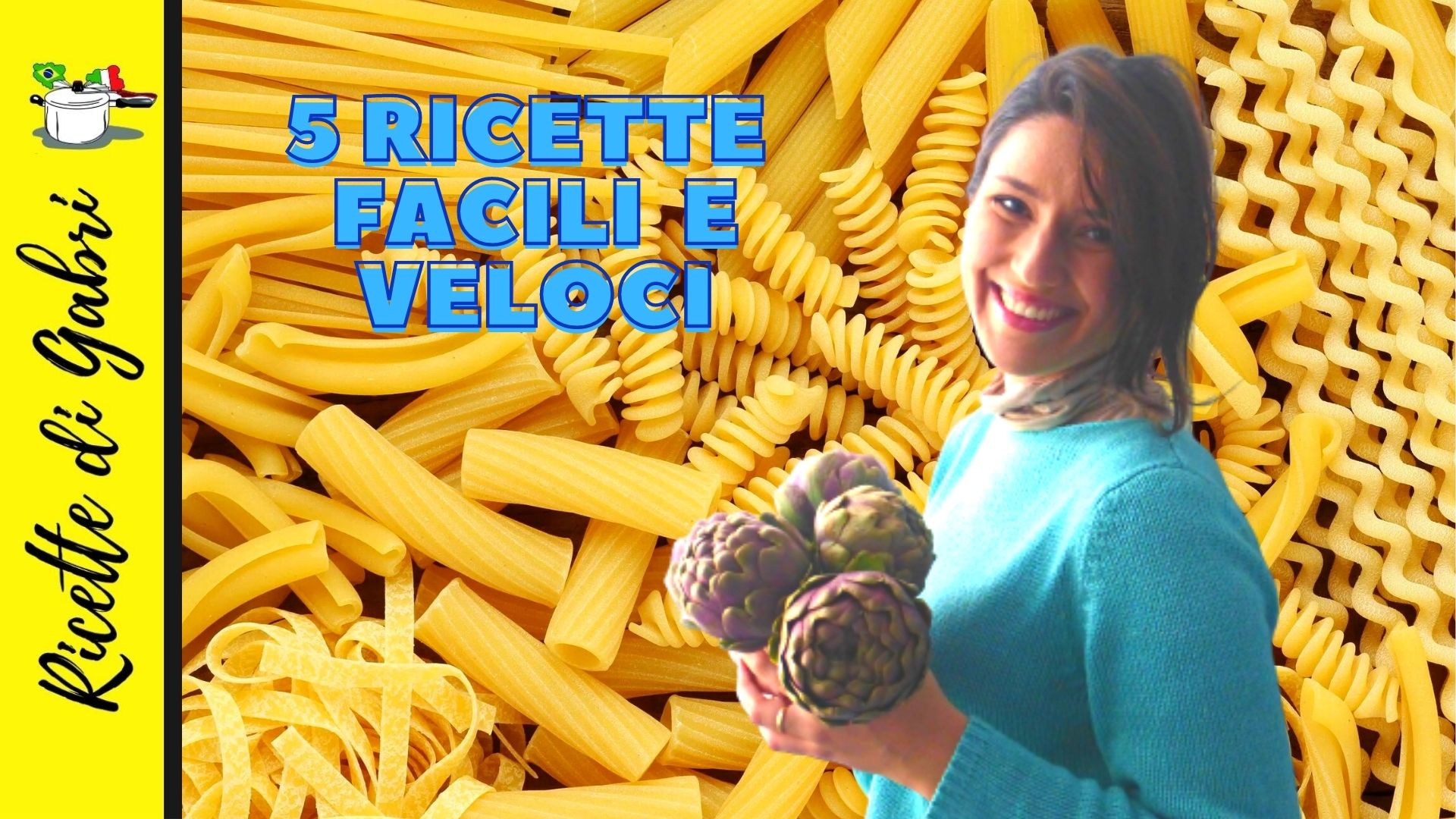 ricette primi piatti pasta con carciofi facile veloce gabri