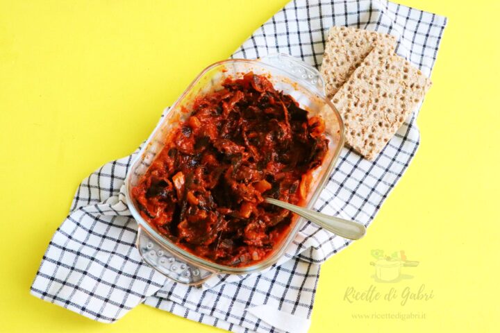 ricetta caponata bucce di banana ricette banane gabri
