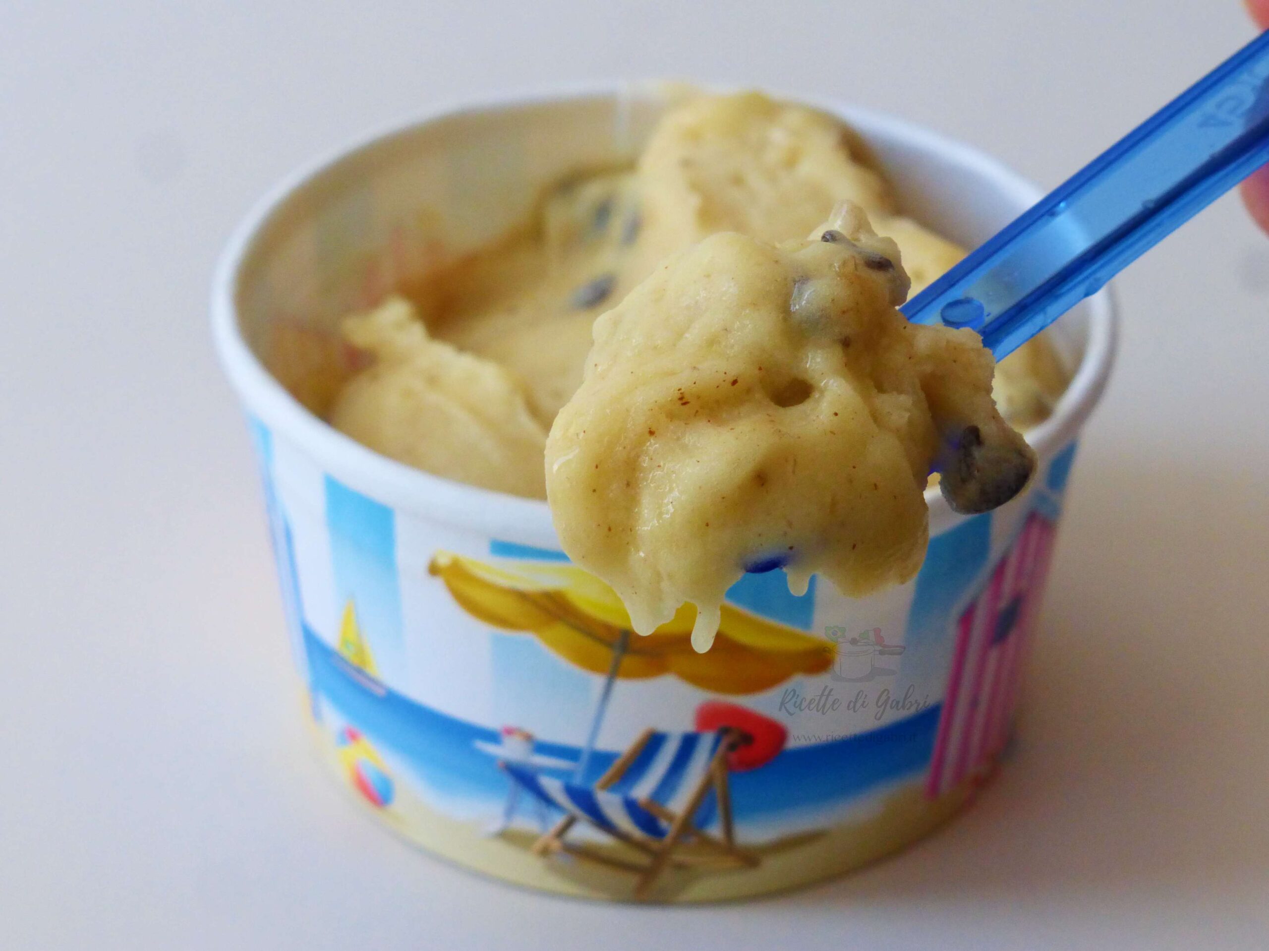 gelato alla banana senza zucchero cremoso facile veloce idee merenda sana bambini