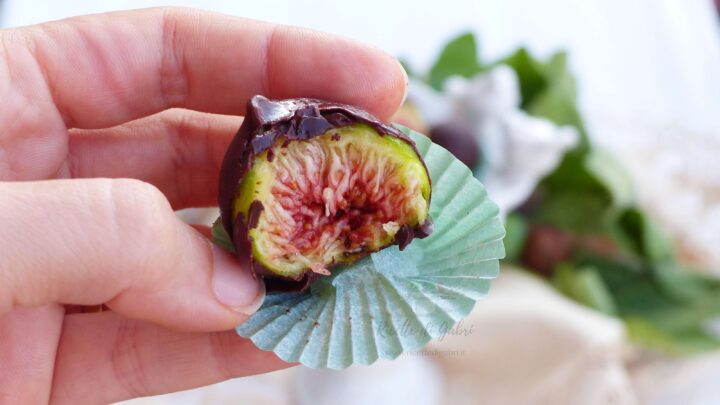 ricetta fichi freschi al cioccolato gabri