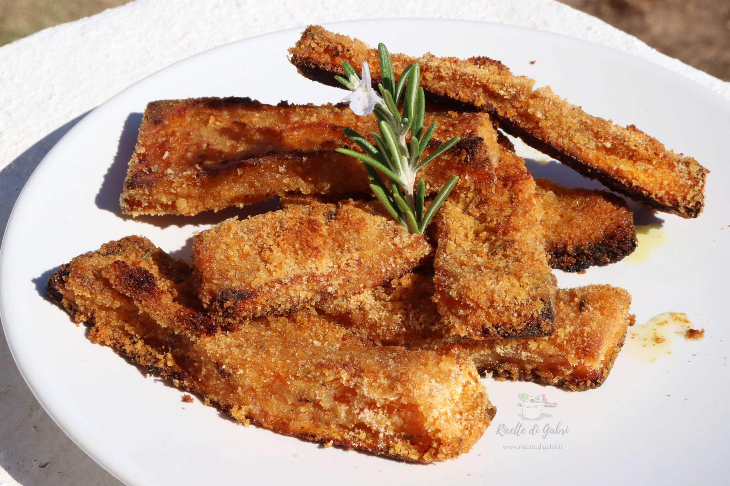 bastoncini di zucca gratinati al forno ricetta facile zucca gabri