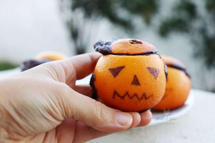 tortine arancia e cioccolato vegan dolci vegani halloween ricetta facile veloce per bambini dolci senza uova di gabri