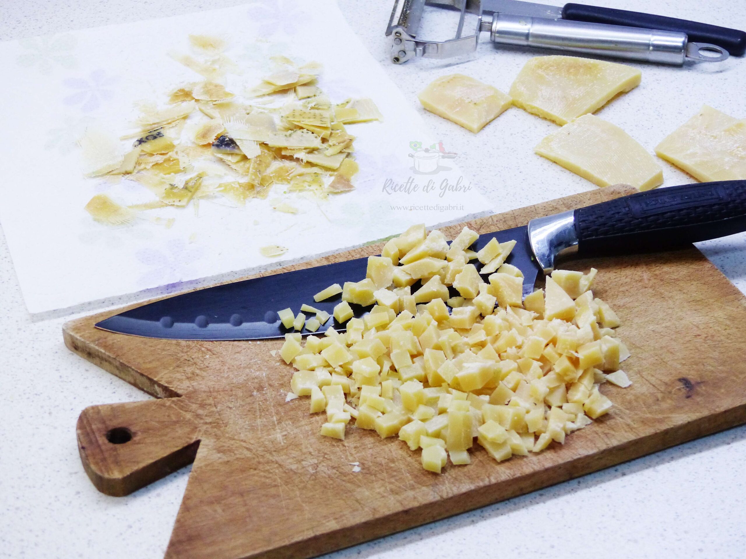 ricette per riciclare le croste di parmigiano grana padano gabri