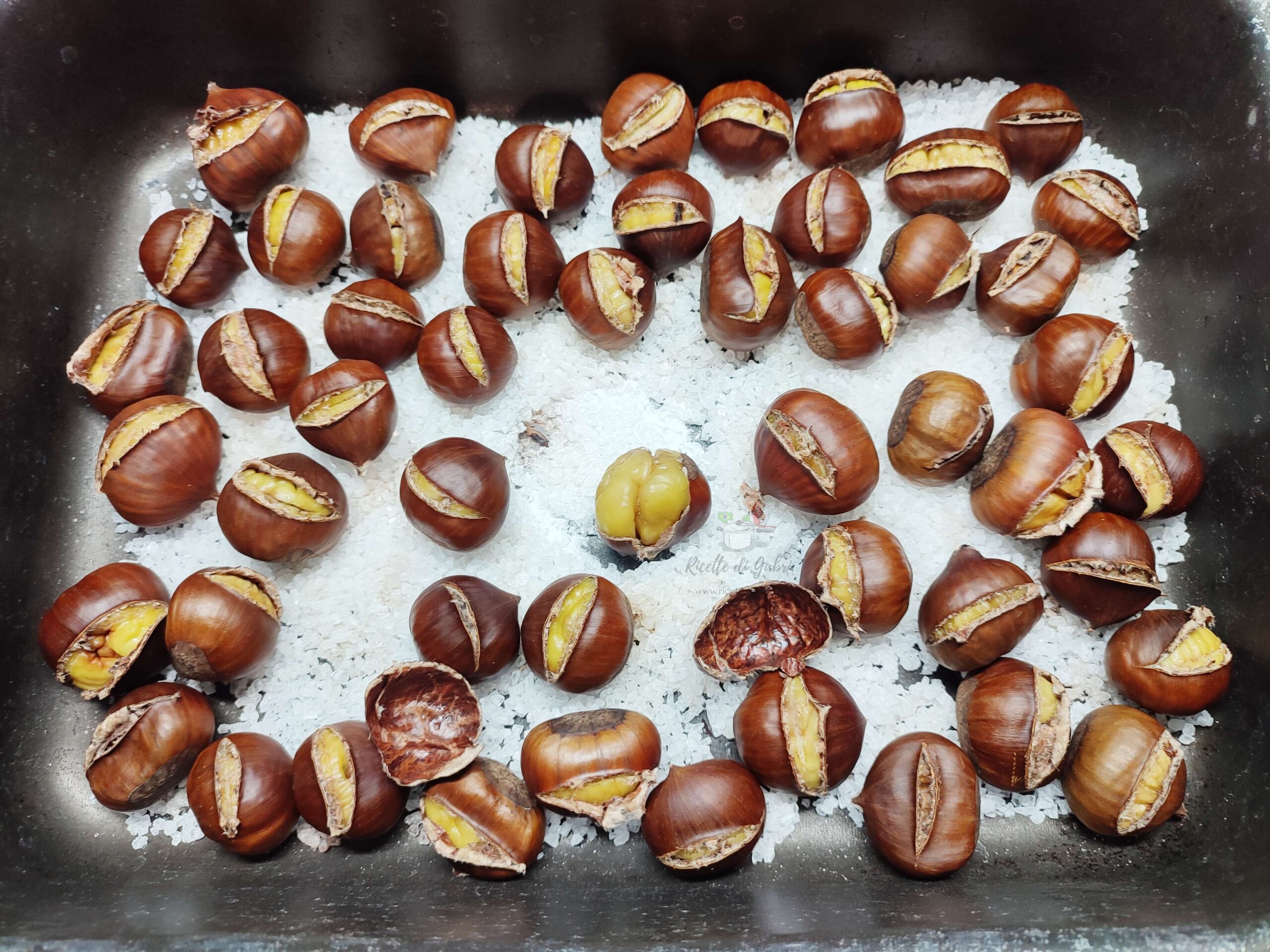 trucco per cuocere le castagne al forno ricetta caldarroste gabri