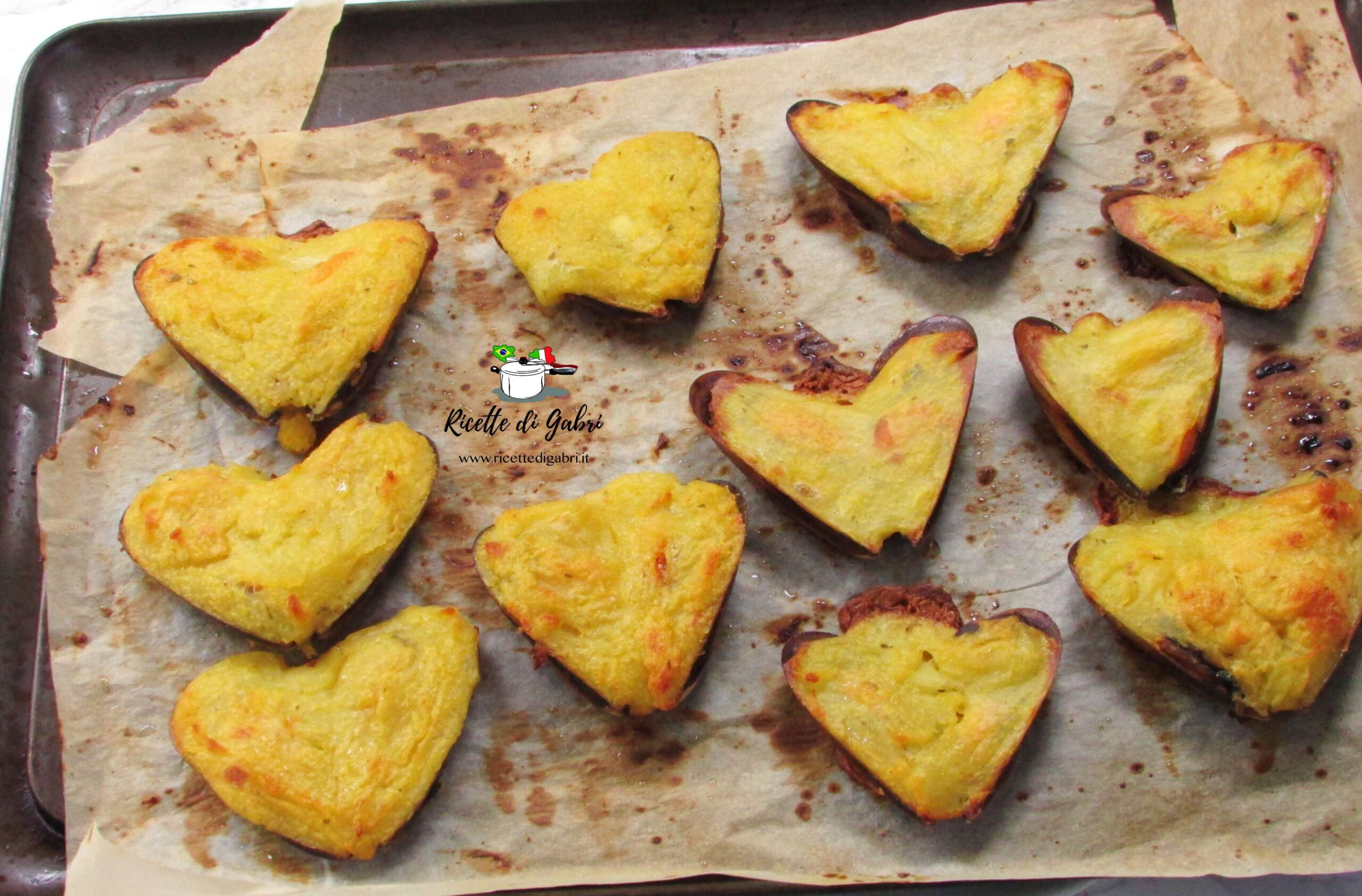 cozze gratinate ripiene ricetta facile menu romantico san valentino gabri