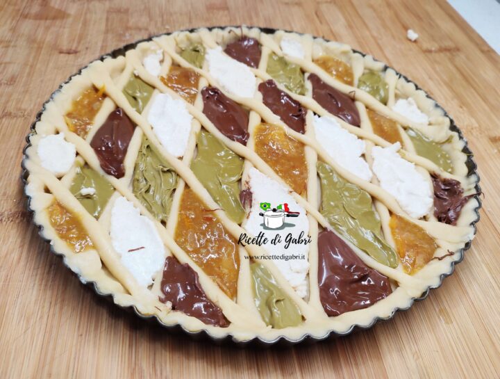 crostata senza burro e senza uova torta arlecchino di gabri