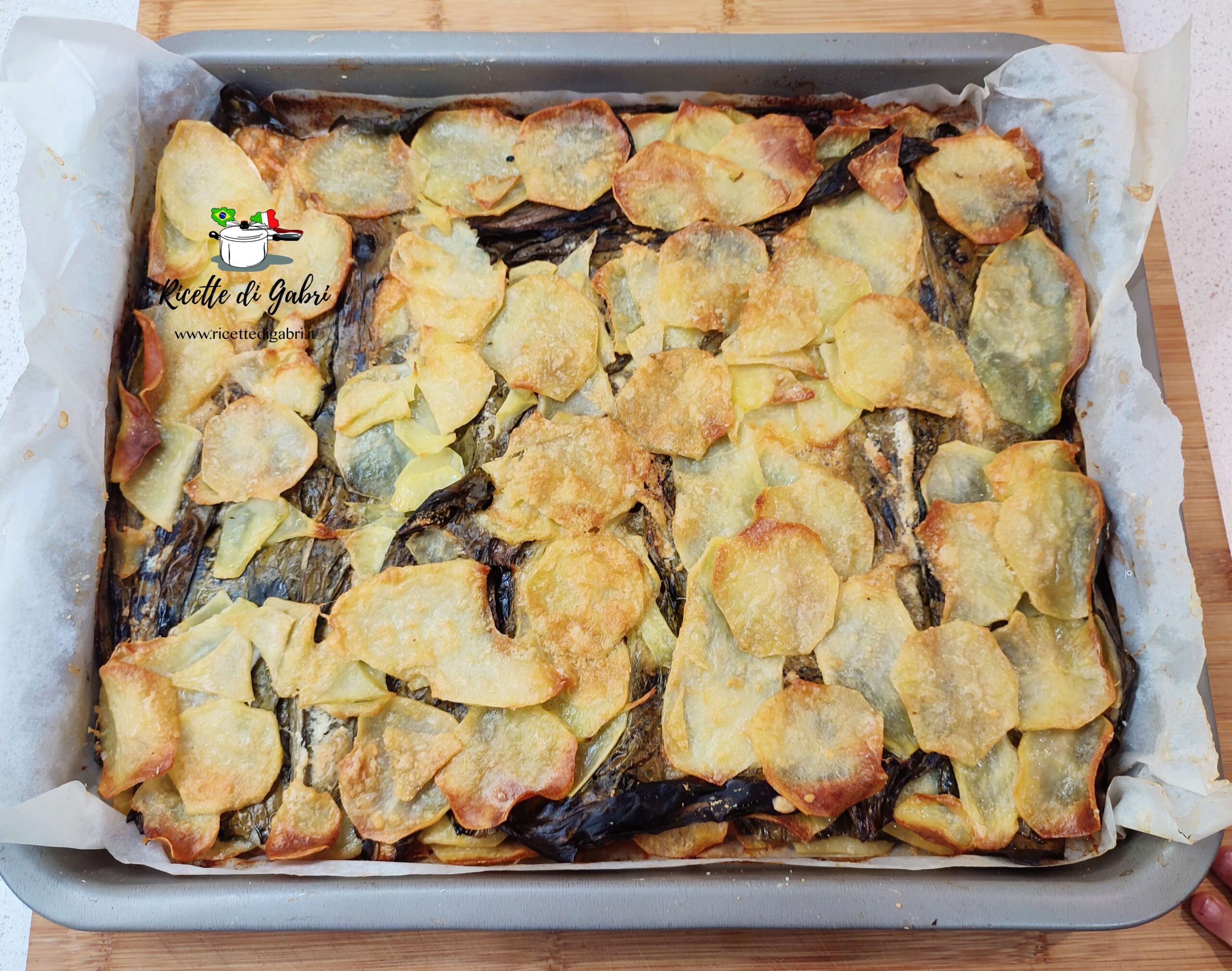 parmigiana di patate e bieta ricetta sfiziosa facile bietole gabri