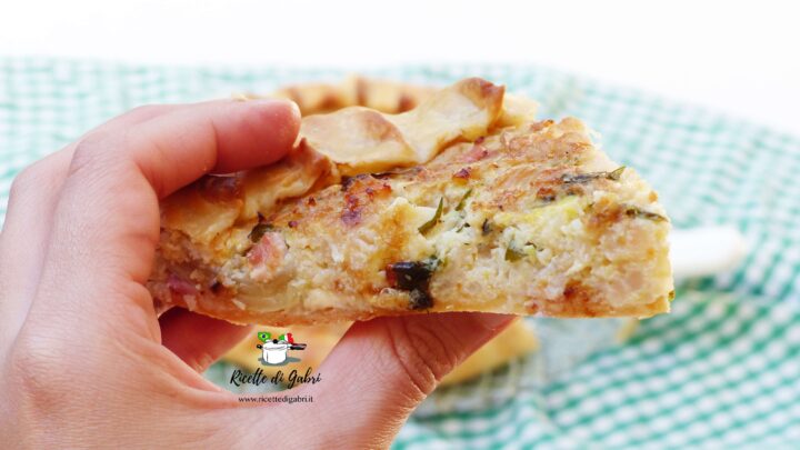 ricetta torta salata cavolfiore gabri