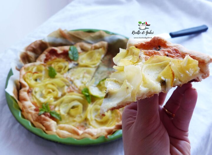 torta di patate sfoglia e formaggio ricetta rose patate gabri