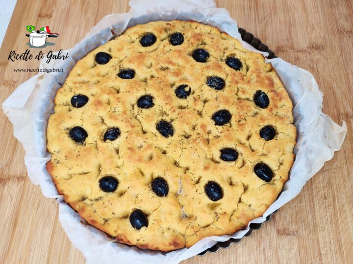 focaccia con farina di ceci pizza proteica