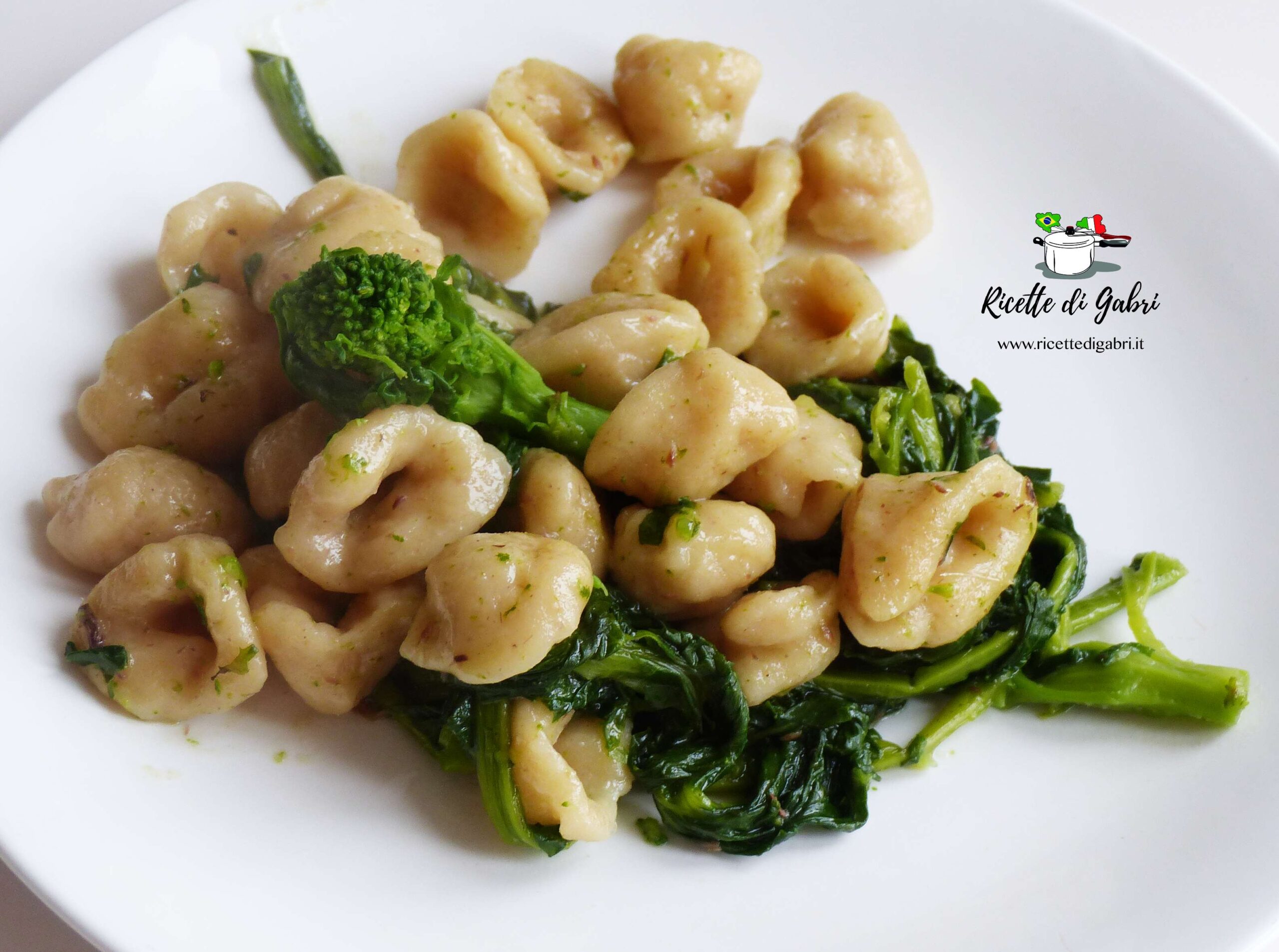 pasta orecchiette alle cime di rapa pasta fatta in casa gabri