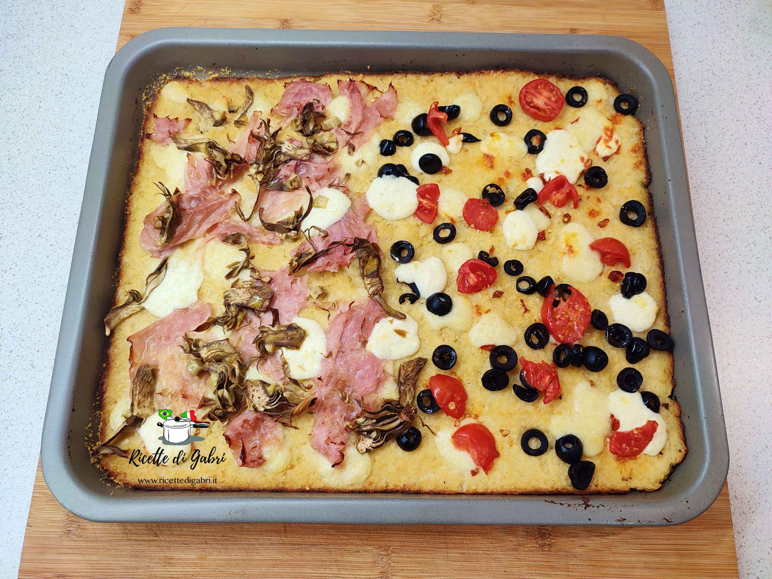 pizza di cavolfiore senza farina e senza uova ricetta sfiziosa cavolfiore cauliflower recipe gabri