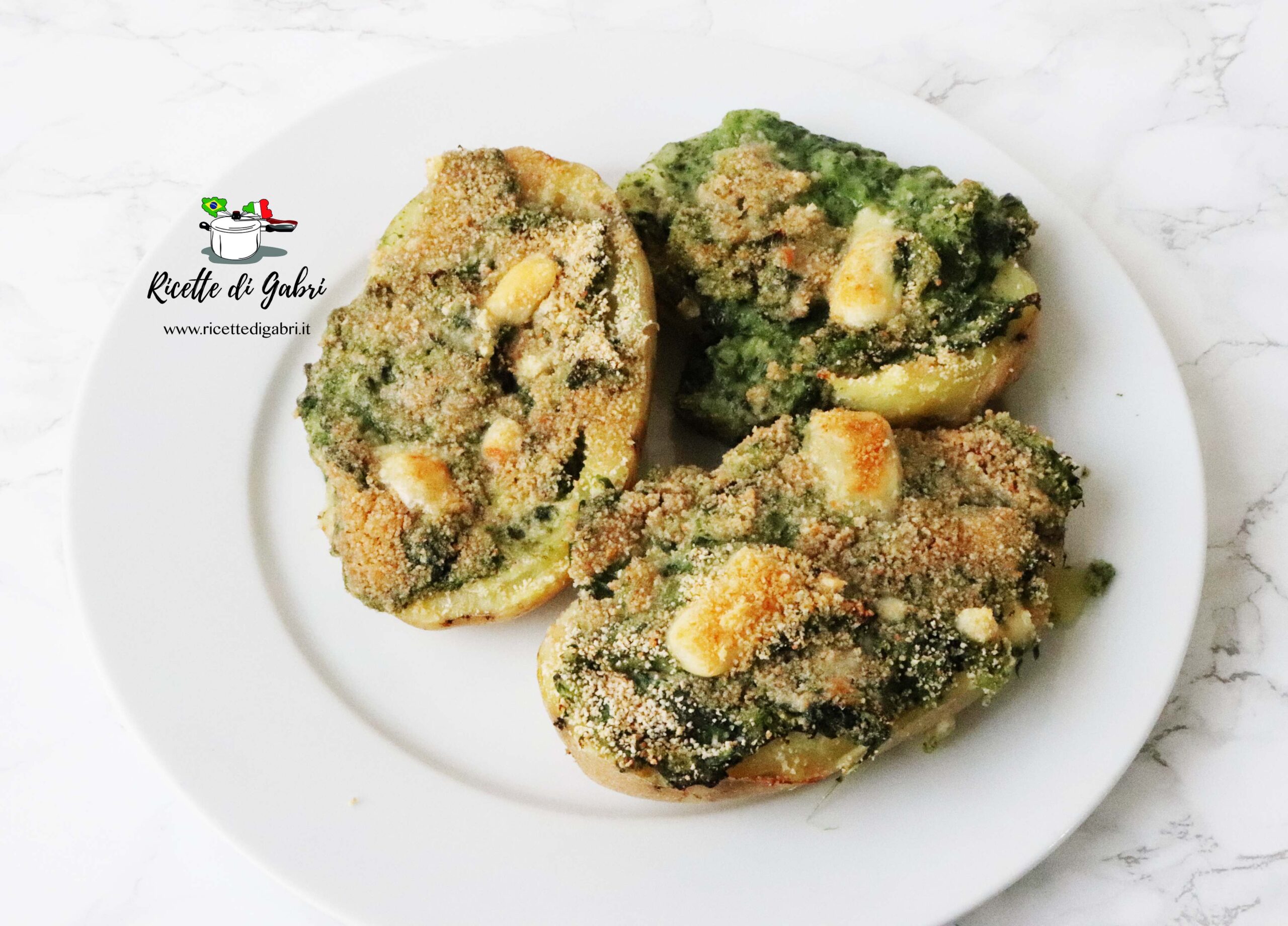 ricetta patate ripiene di spinaci salvacena veloce senza carne