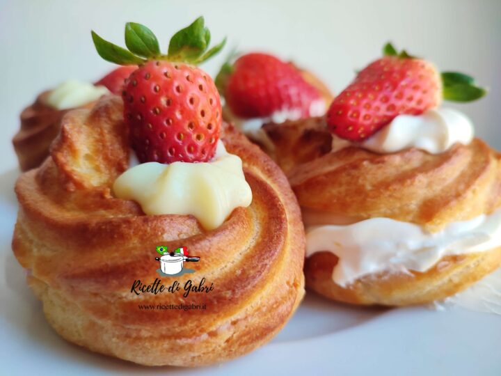 zeppole di san giuseppe fatte in casa senza burro cotte in friggitrice ad aria