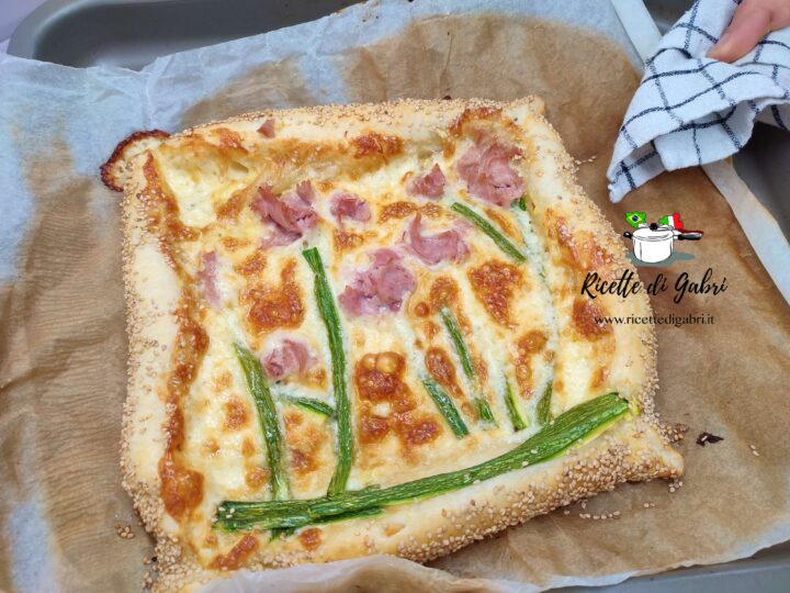 pasta sfoglia zucchine prosciutto cotto e formaggio ricetta sfiziosa di gabri