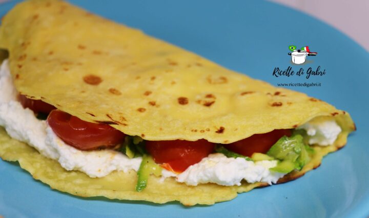 ricetta crepes salate con farina di ceci senza uova gabri