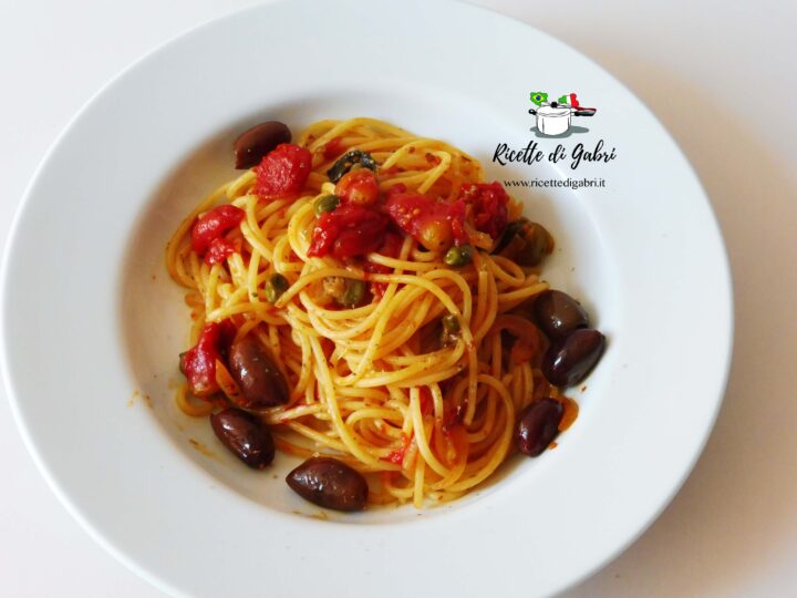 ricetta spaghetti con pomodorini e olive taggiasche ricetta facile veloce di gabri
