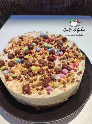 torta al caffè torta gelato con base biscotti senza burro ricetta facile e veloce di gabri