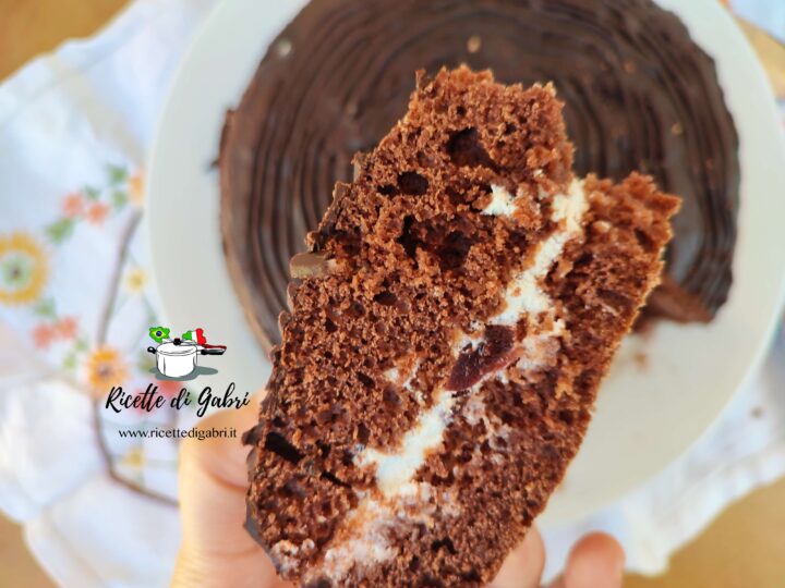 torta al cioccolato in pentola ricetta facile e veloce di gabri dolci senza forno