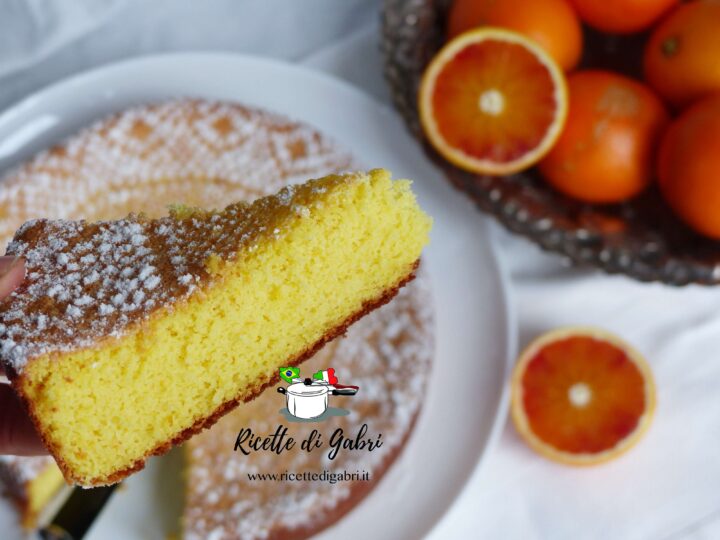 Torta arance e semolino torta soffice all'arancia senza burro e senza olio ricetta di gabri