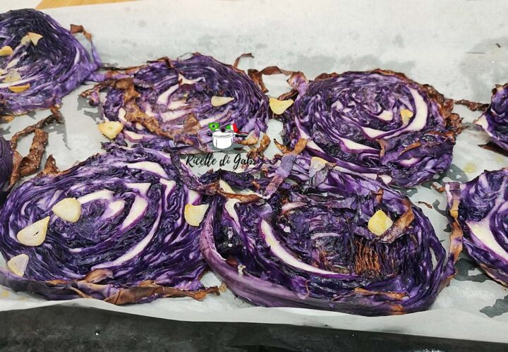 cavolo rosso o verza viola al forno ricetta facile di gabri